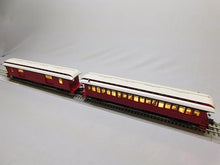 Lionel New York Central Wood Baggage Coach 2 Pack O Gauge Natural Color