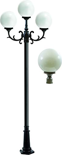 DABMAR LIGHTING INC GM2415-BZ Fixture,Post,2415,BZ,Emily,3 Light