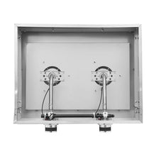 2 Burner Propane Gas Cooktop, Liquid Propane Side Burners for Outdoor Kitchen, Built-in Stainless Steel Burner with Removable Grates & Cover, for Camping, RV, Outdoor Kitchen & BBQ