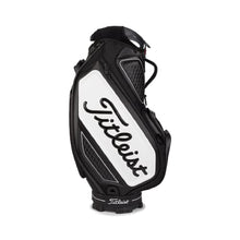 Titleist Golf Jet Black Collection Tour Cart Bag Black/White