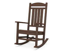 POLYWOOD Presidential Rocking Chair in Mahogany