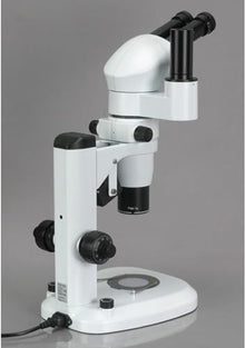 AmScope PM240T Trinocular Stereo Zoom Microscope 8X-80X White