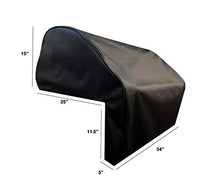 Windproof Covers 54 inch Heavy Duty Premium Vinyl Grill Cover to fit Wolf Built-in Grill