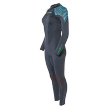 Henderson 5mm Womens Greenprene Back Zip Full Wetsuit Black