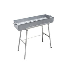 Thickened Barbecue Rack, Outdoor Commercial Stall, Carbon Grill, Fish Grill, Skewer Grill, Folding Grill (Size : 80cm)