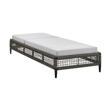 Armen Living Felicia Outdoor Chaise Lounge Standard Black