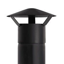 Outdoor Charcoal Pizza Oven, Backyard Steel Wood Fired Grill with 2 Fireclay Stones, Removable Ash Tray, Built-in Thermometer, Black