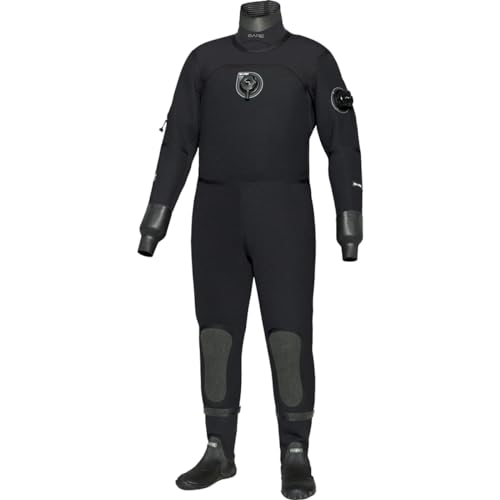 Bare D6 HD Pro Dry Men's Drysuit Black