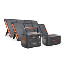 Jackery HomePower 2000 Plus v2 and Extra Battery & 2x200W, 2048Wh, 2400W