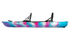 BKC Brooklyn 13.0 Pro Tandem Sit On Top Fishing Kayak Purple Camo