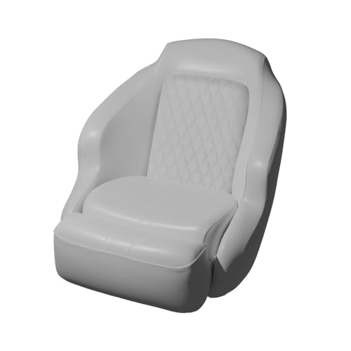 TACO Marine BA1-25WHT Anclote Diamond Bucket Seat White