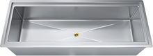 Express KitchQuip 18" x 48" Stainless Steel Drop-in Ice Bin,