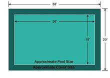 18' x 36' Rectangle Meyco Lite On-Ground Pool Safety Cover