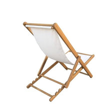 D-Art Collection Teak Wood Sling Chair