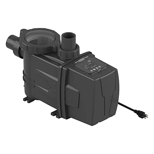 Blue Wave FlowXtreme PRO VS 115V Variable Speed Pool Pump Black