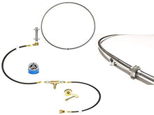 EasyFirePits Pre-Plumbed Natural Gas/Propane Fire Pit Kit & Lifetime Warranted 316 Stainless Steel Burner Choice (48.00, 48 Inch Single Hoop Ring)