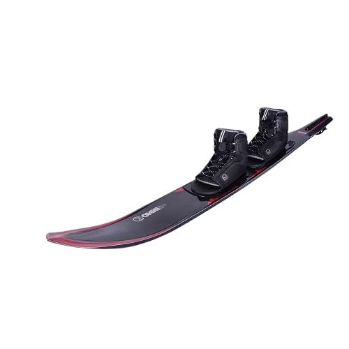 HO Carbon Omni Slalom Waterski 65 W/Double Stance Bindings (4-8)