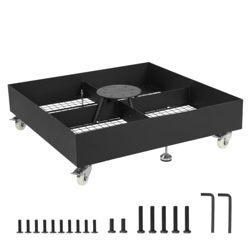 Umbrella Stand Base with 4 Lockable Wheels 1100LBS Capacity