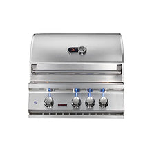 Whistler 28-inch Built-in 3-Burner Propane Gas Grill with Rear Infrared Burner & Grill Lights