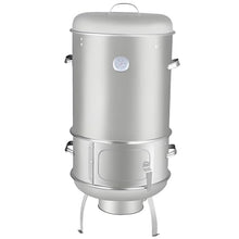 Vertical Charcoal Smoker Grill,Barrel Charcoal Grills 40cm Diameter