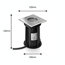 Auraglow Color Changing Uplighters IP67 Recessed, GU10 Kit, 8 Pack