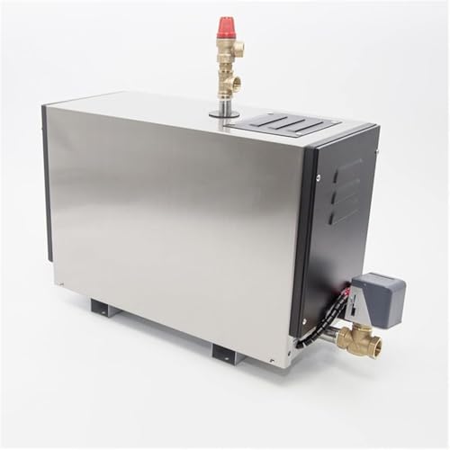 UWYTGF Sauna Steam Generator Automatic Stainless Steel Steam Generator for Relax Spa Room Digital Controller Household Steaming Sauna Room Steam Bath Machine Sauna Accessories (8kw)