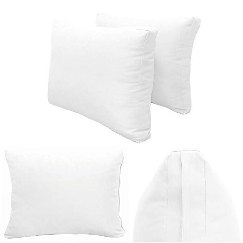 Prolinemax Style1 Twin Size 5PC Outdoor Daybed Cushion Set White