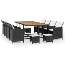 AMBERARD Outdoor Furniture Set Black Furniture Set