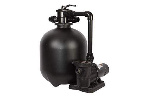 FlowXtreme NE4503 Pro 22-in Sand Filter System Black