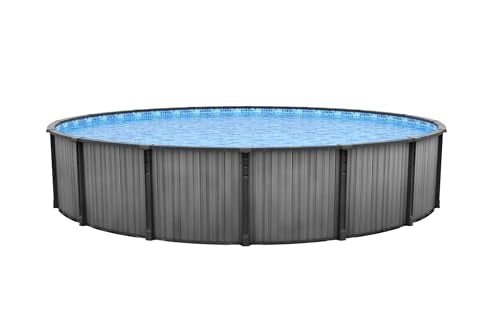 Lake Effect Pools 'Bora Bora' 24 ft Round Above Ground Swimming Pool