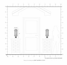 Livex Brushed Nickel Outdoor Post Top Lantern