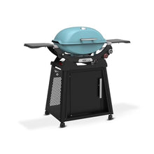 Weber® Q 2800N+ Portable Grill with Stand, Propane Grill, Sky Blue