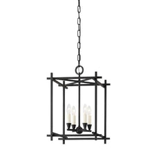 Troy Lighting Huck 4-Light Pendant Global Style Black