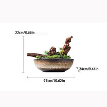 Artificial Bonsai Tree Simulazione Cinese Piante Verdi Di Muschio Decorazioni in Vaso Per Interni Soggiorno Studio Decorazioni Per Ufficio Office Decoration Bonsai