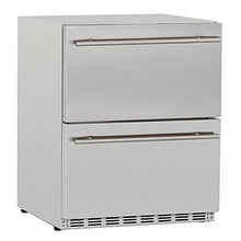 Summerset 24" 5.3c Deluxe Outdoor Rated 2-Drawer Refrigerator