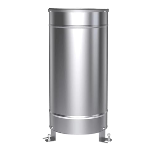 SKESTORE Rainfall Monitoring Transmitter Single Bucket Increase Rainwater Sensor Precipitation Detector Stainless Steel Rain Gauge(0.2MM 0-10V)
