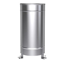 SKESTORE Rainfall Monitoring Transmitter Single Bucket Increase Rainwater Sensor Precipitation Detector Stainless Steel Rain Gauge(0.2MM 0-10V)