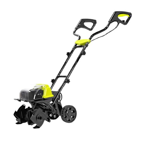 Electric Rotary Tiller, Garden Rotary Tiller, Powerful Brushless Motor, Garden Rotary Tiller with Double Safety Switch, Suitable for Lawn, Orchard