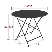 Fermob Bistro 38" Round Table - Gingerbread
