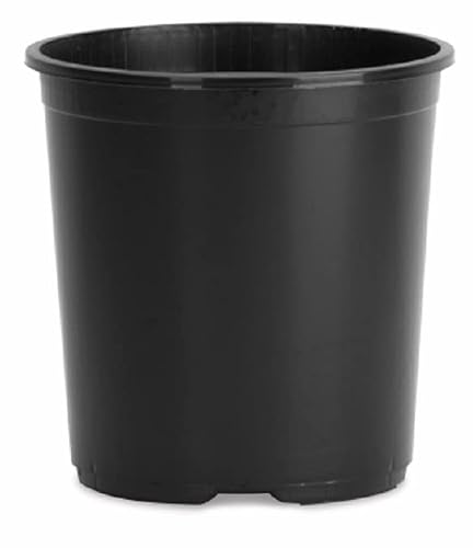 Green Thumb # 3 Black Plastic Nursery Container Grower Pots (100)