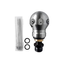 Arionyx Sewer Cleaning Nozzle, High Pressure Washing WT-3/8 Rotating Ball Spherical Jetter Nozzle(3I8 Female 50LPM)