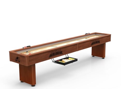 Holland Bar Stool Co. NHL Colorado Avalanche Shuffleboard Table 12'