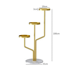 MIIKHI Plant standPlant Shelf, Multiple Flower Pot Holders, Metal Planter Rack, Plant Display Stand for Garden, Patio, Lawn, Balcony, Patio, Living Room, Bedroom, Balcony, Black