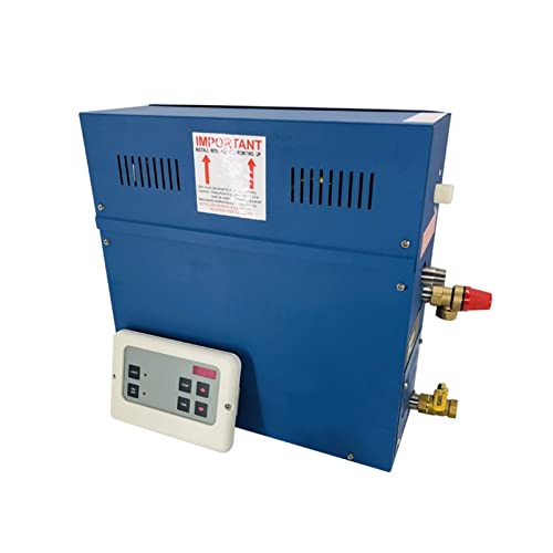 Sauna Steam Generator 9KW Sauna Equipment Steam Generator Wet Steam Machine Steam Bath Dry and Wet Steam Room Beauty Body Sweat Steam Equipment Sauna Accessories (Size : ST-105L) (ST)
