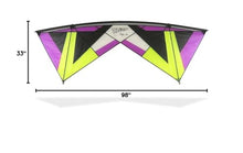 Revolution Reflex XX Sport Wing Kite with Accessories Purple/Lime