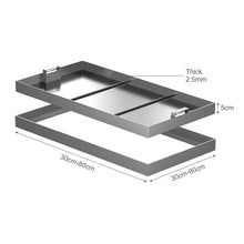 GJZDPMY Stainless Steel Inspection Hatch Cover with Hidden Handle - Invisible Sewer Access for Efficient Drainage System and Stylish Design for Easy Maintenance