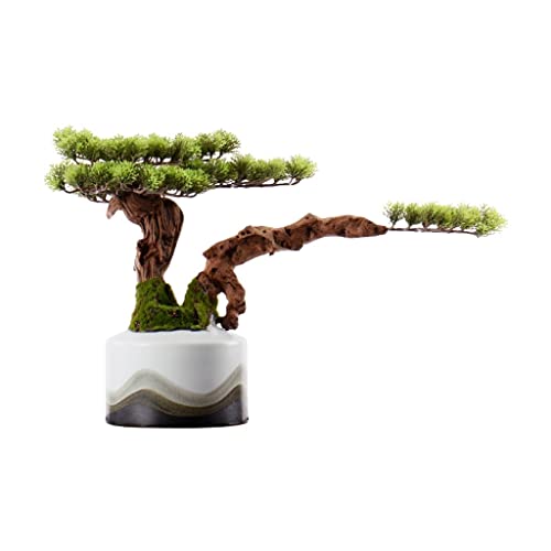 Small Bonsai Tree Artificial Bonsai Tree Green Plant Bonsai Bonsai Home Garden Living Room Decoration Plant Bonsai Garden Table Decoration Fake Bonsai Fake Plants