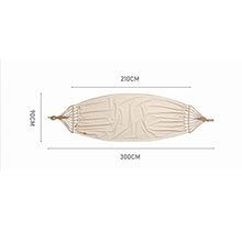 Portable Hammock,Canvas Hammock,Outdoor Hammock Anti-Rollover Travel Camping Portable Hammock Hanging Chair Outdoor Portable Camping Travel Equipment (Color : Green, Size : 300 * 90cm)