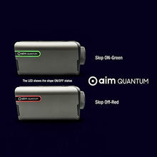 Golf Buddy Aim Quantum Golf Laser Rangefinder Grey and Black