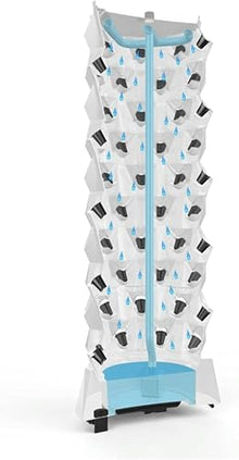 WRTYHGVGT Hydroponic Grow Kit Hydroponic Grow Kit, Hydroponics Growing System Smart Hydroponics Vertical Garden Grow Kit Pineapple Tower Indoor Outdoor for Planting Herb Vegetables Fruits
